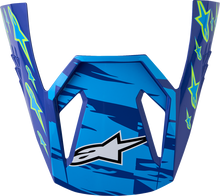 ALPINESTARS Youth SM3 Visor - Falcon - Blue/Black/Pink/Yellow 8980927-7347