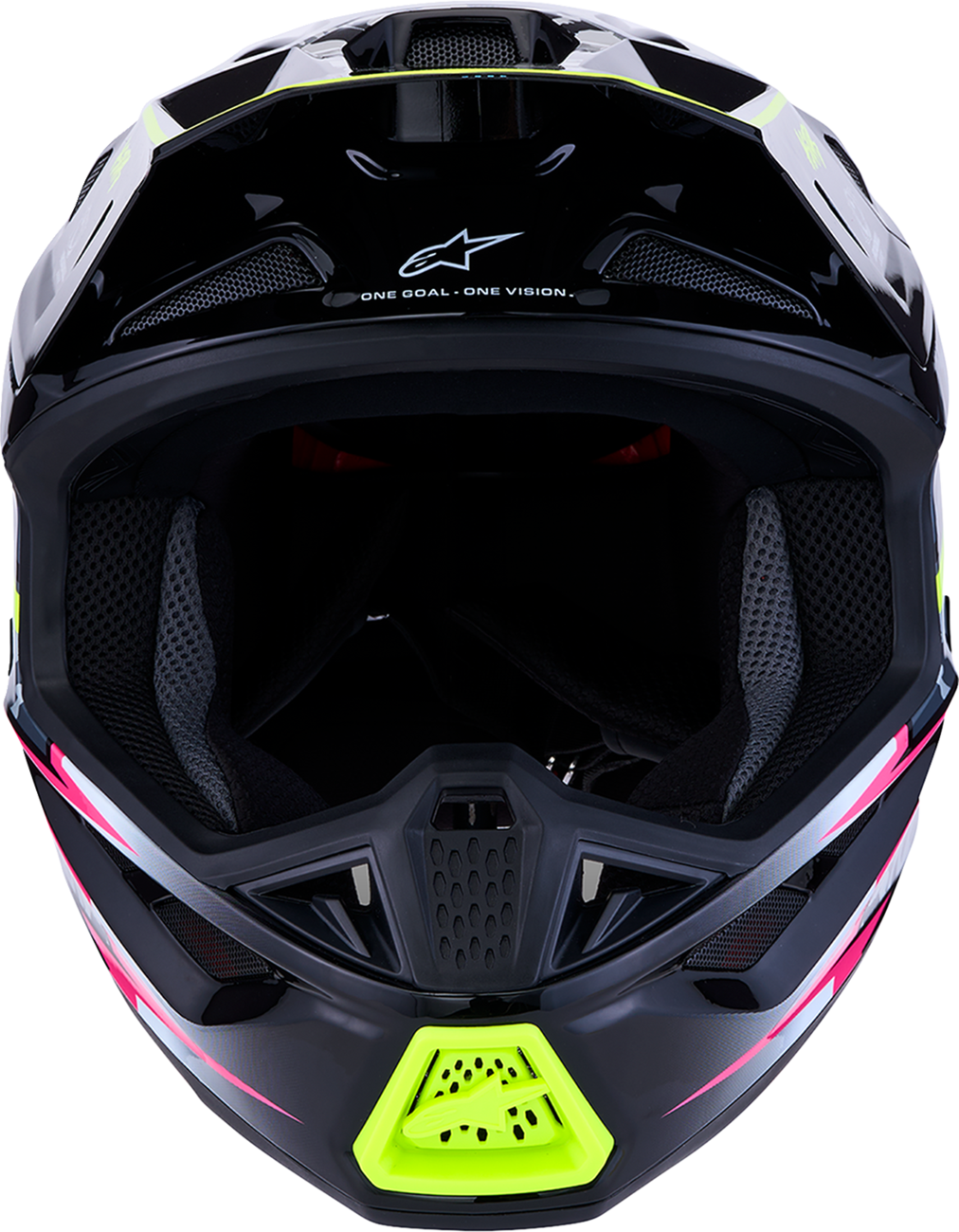 ALPINESTARS SM7 Helmet - Blaster - Black/Gray/White/Yellow Fluo - Medium 8301627-1697-M