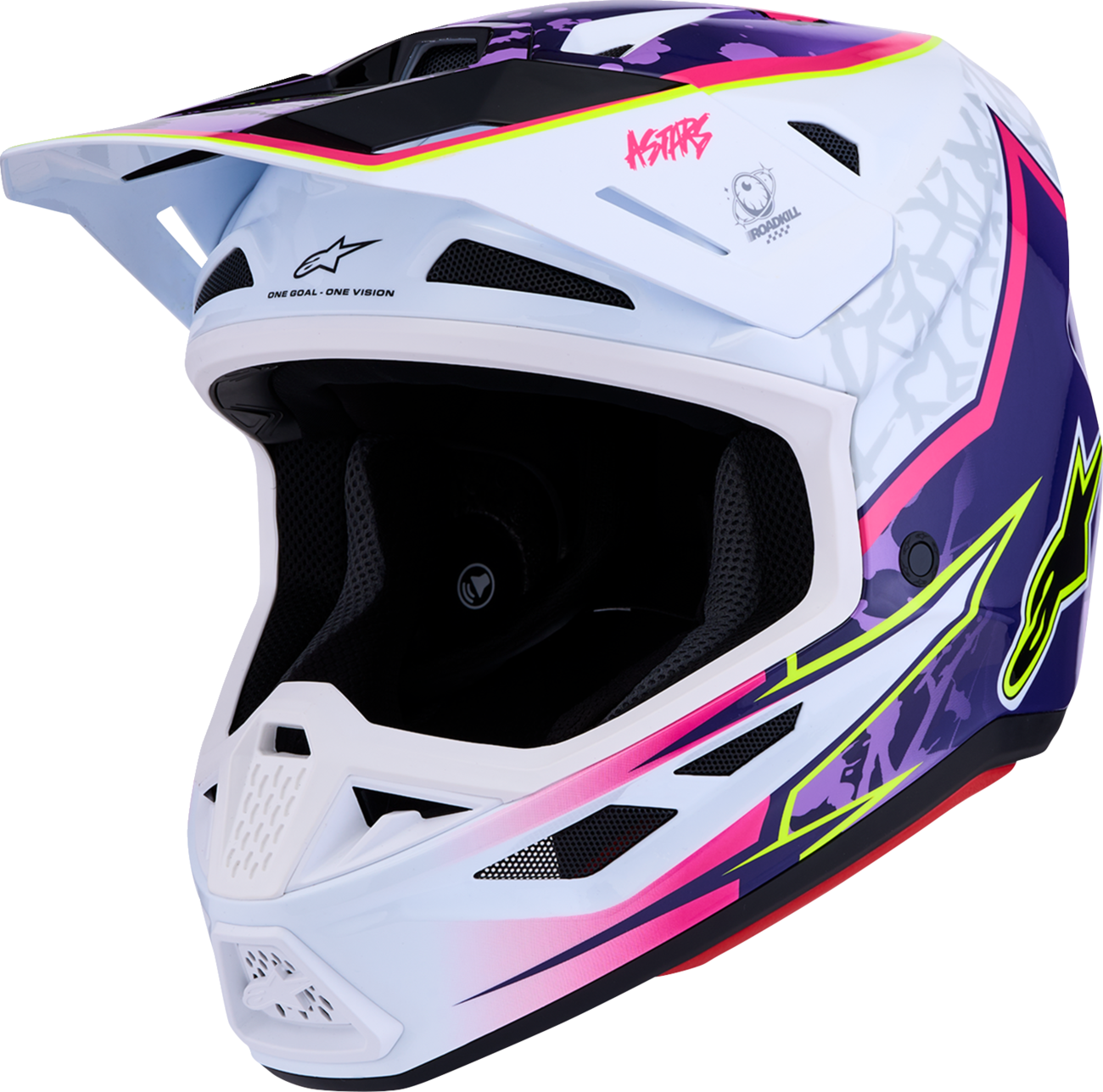 ALPINESTARS SM7 Helmet - Blaster - Purple/Pink/White - XS 8301627-3224-XS