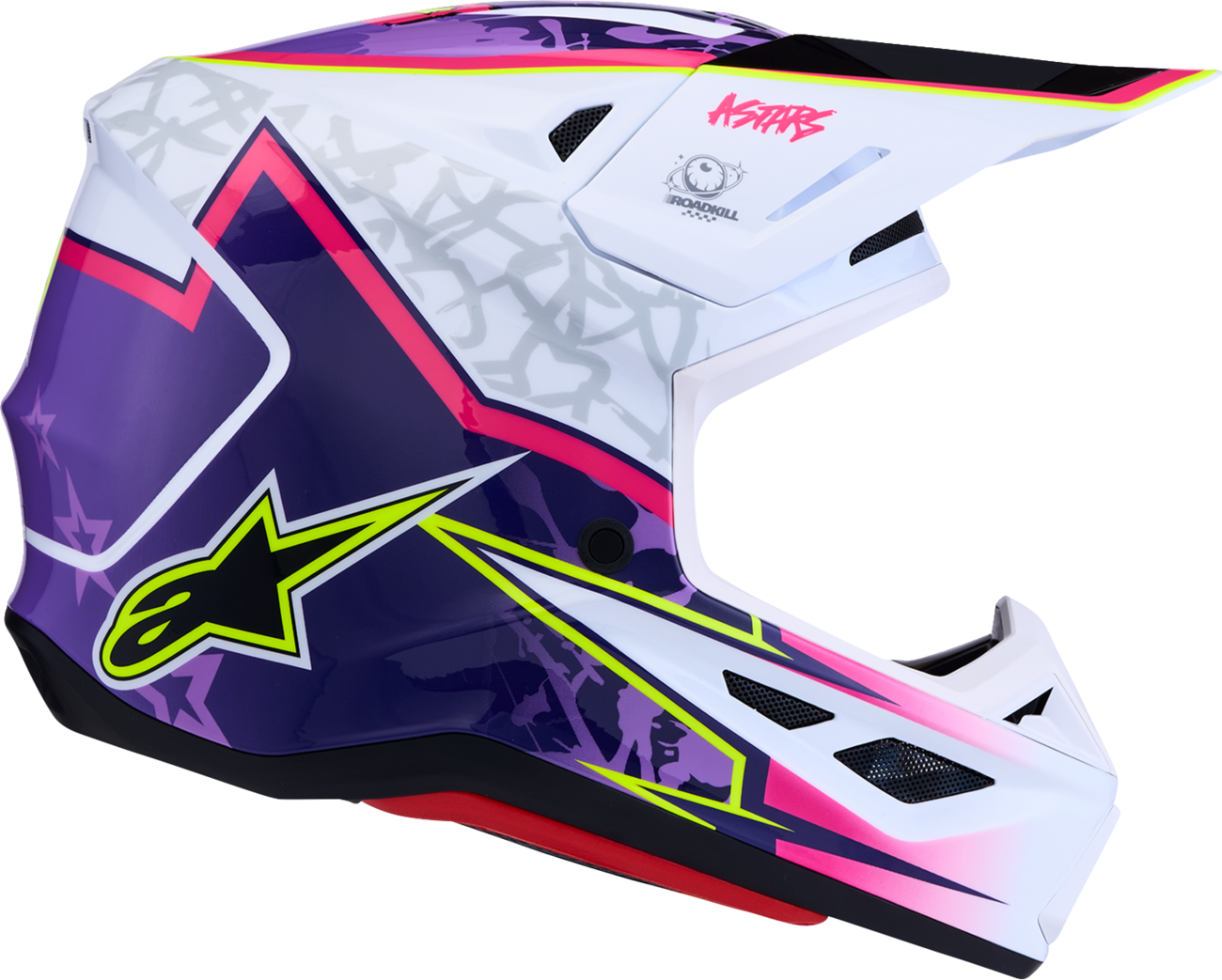 ALPINESTARS SM7 Helmet - Blaster - Purple/Pink/White - XS 8301627-3224-XS