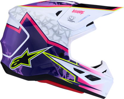 ALPINESTARS SM7 Helmet - Blaster - Purple/Pink/White - XS 8301627-3224-XS