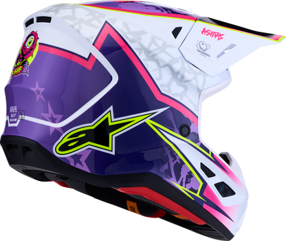 ALPINESTARS SM7 Helmet - Blaster - Purple/Pink/White - XS 8301627-3224-XS