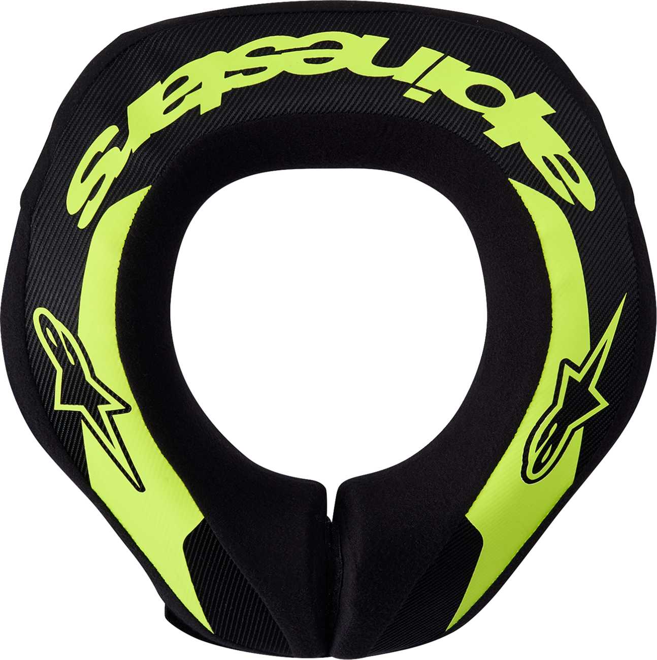 ALPINESTARS Youth Sequence Neck Roll - Yellow Fluo/Black - S/M 6741018-551-SM