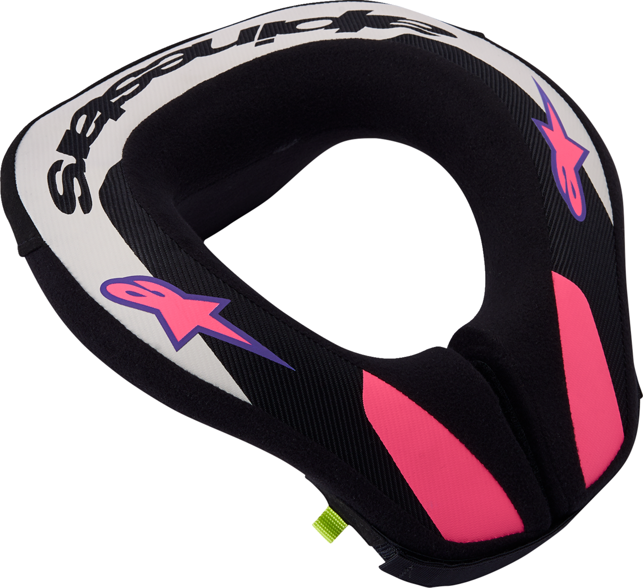 ALPINESTARS Youth Sequence Neck Roll - Black/Light Gray/Purple - L/XL 6741018-1568-LXL