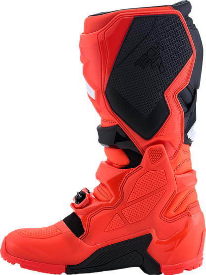 ALPINESTARS Tech 7 Enduro Boots - Black/Fluorescent Red - US 9 / EU 43 2010426-314-9