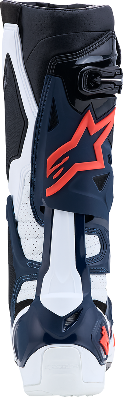 ALPINESTARS Tech 10 Supervented Boots - Dark Blue/White/Black/Fuchsia - US 11 / EU 45.5 2010520-7337-11
