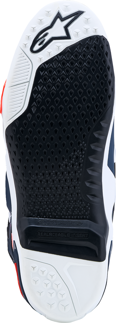ALPINESTARS Tech 10 Supervented Boots - Dark Blue/White/Black/Fuchsia - US 11 / EU 45.5 2010520-7337-11