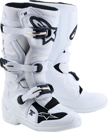 ALPINESTARS Youth Tech 7S Boots - White - US 4 / EU 37 2015017-20-4