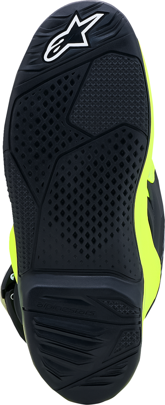 ALPINESTARS Youth Tech 7S Boots - Fluorescent Yellow/Black - US 8 / EU 42 2015017-551-8