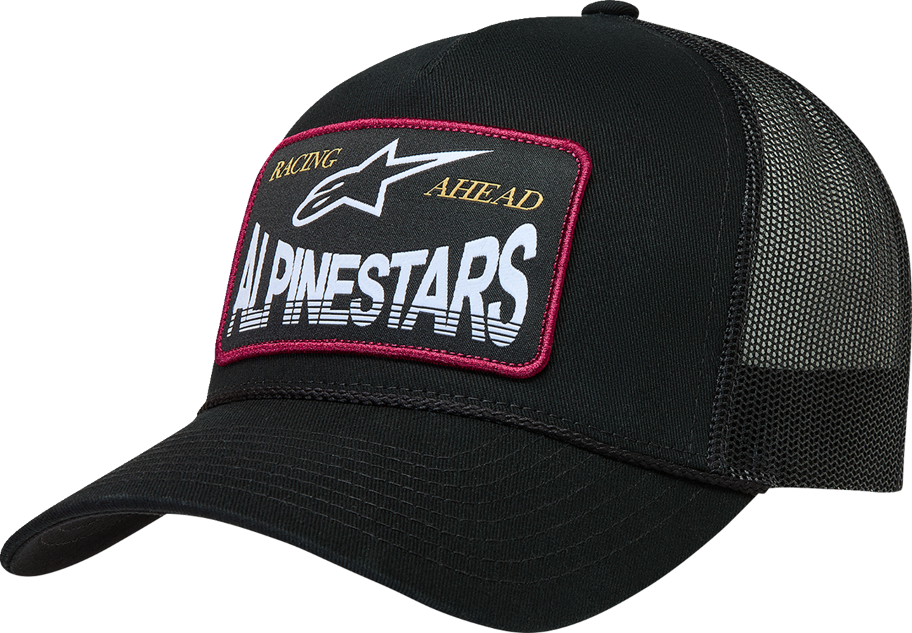 ALPINESTARS Hemmings Trucker Hat - Black/Black - One Size 1236-81426-1020