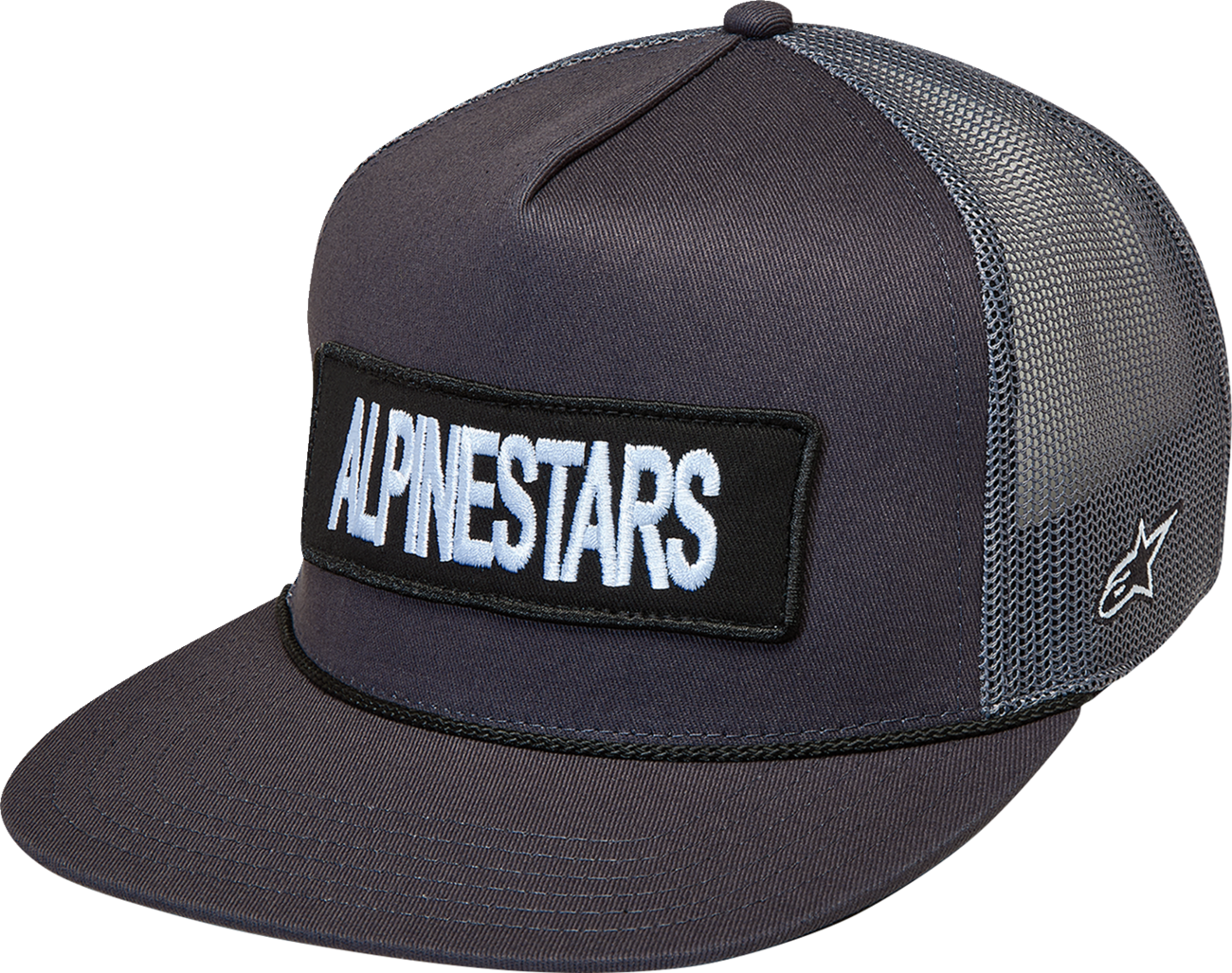ALPINESTARS Ten Trucker Hat - Dark Gray/Dark Gray - One Size 1236-81440-1717