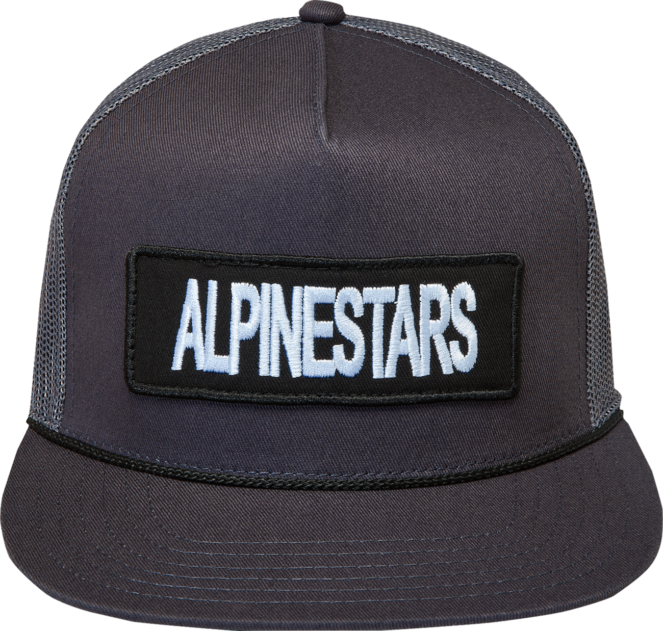 ALPINESTARS Ten Trucker Hat - Dark Gray/Dark Gray - One Size 1236-81440-1717