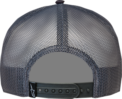 ALPINESTARS Ten Trucker Hat - Dark Gray/Dark Gray - One Size 1236-81440-1717