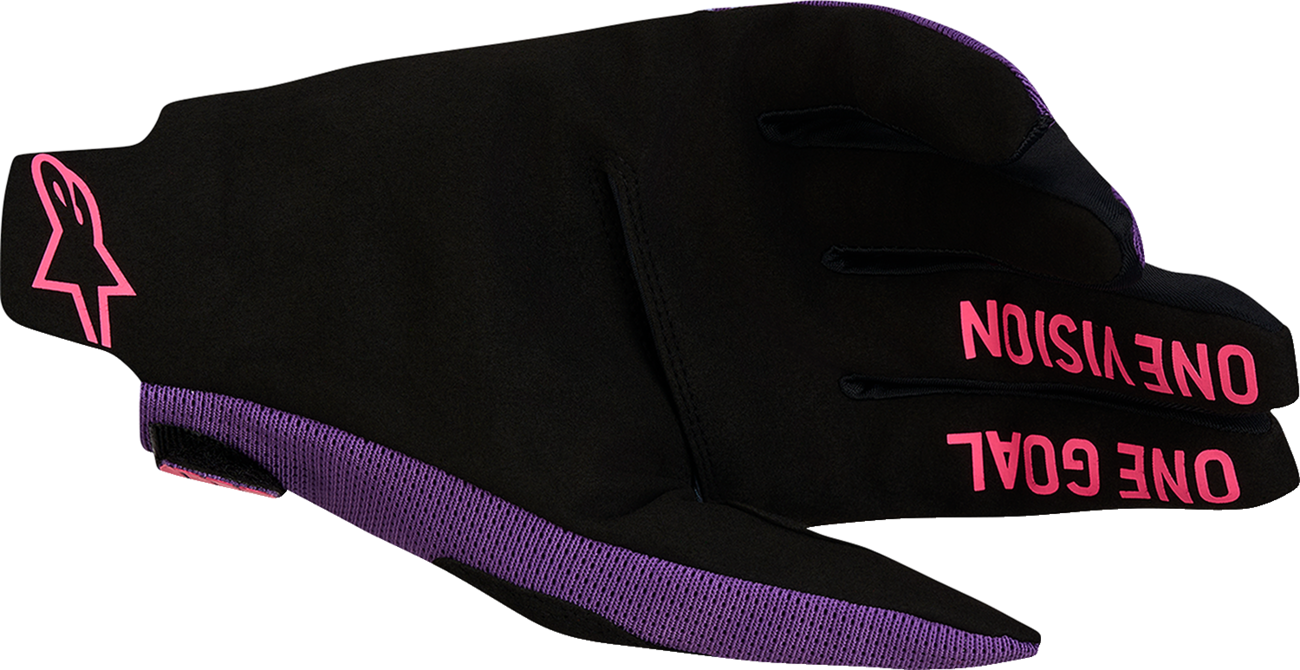 ALPINESTARS Radar Pro Gloves - Deep Purple/Black - 2XL 3560325-3223-2X