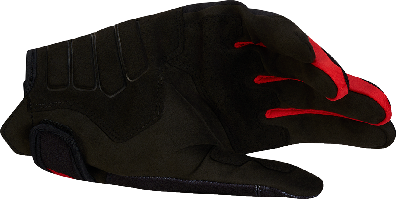 ALPINESTARS Techdura Gloves - Black/Bright Red - Medium 3564524-1303-M