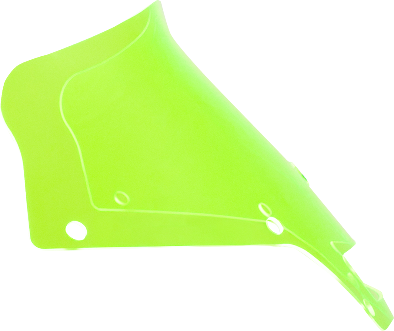 KLOCK WERKS Ice Flare® Windshield - 6" - Green Ice - FXLRST KWW-02-0640