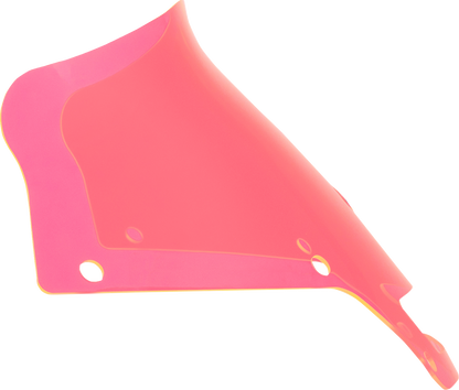 KLOCK WERKS Ice Flare® Windshield - 6" - Pink Ice - FXLRST KWW-02-0637