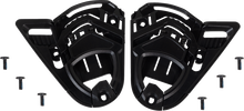 HJC HJ-48 Gear Plate Set - RPHA 72 / RPHA 72 Carbon HHJ48G3000100