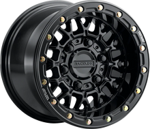 RACELINE WHEELS Wheel - Omega Beadlock - Front/Rear - Black with Gloss Black Ring - 15x7 - 6/5.5 - +38 mm A15GB-57060+38
