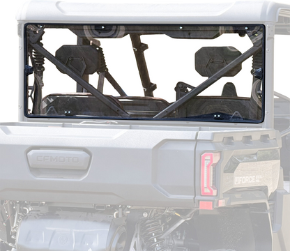 SEIZMIK Poly Rear Windshield - UV Resistant - CFMOTO - UFORCE 50-55337KIT