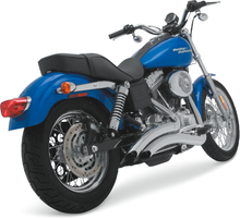 VANCE & HINES 2-into-2 Big Radius Exhaust System - Chrome - Dyna 26008