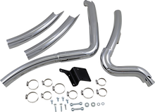 VANCE & HINES 2-into-2 Big Radius Exhaust System - Chrome - Dyna 26008
