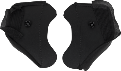 Z1R Scuzzi Cheek Pads - Black - 2XL 0134-4243