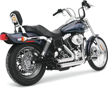 VANCE & HINES Shortshots Staggered Exhaust System - Chrome - Dyna 17214