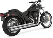 VANCE & HINES Big Shots Exhaust System - Long - Chrome - Softail 17924
