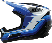 Z1R Dirt Maxx Helmet - Vortex - Blue/White - Large 0110-9690