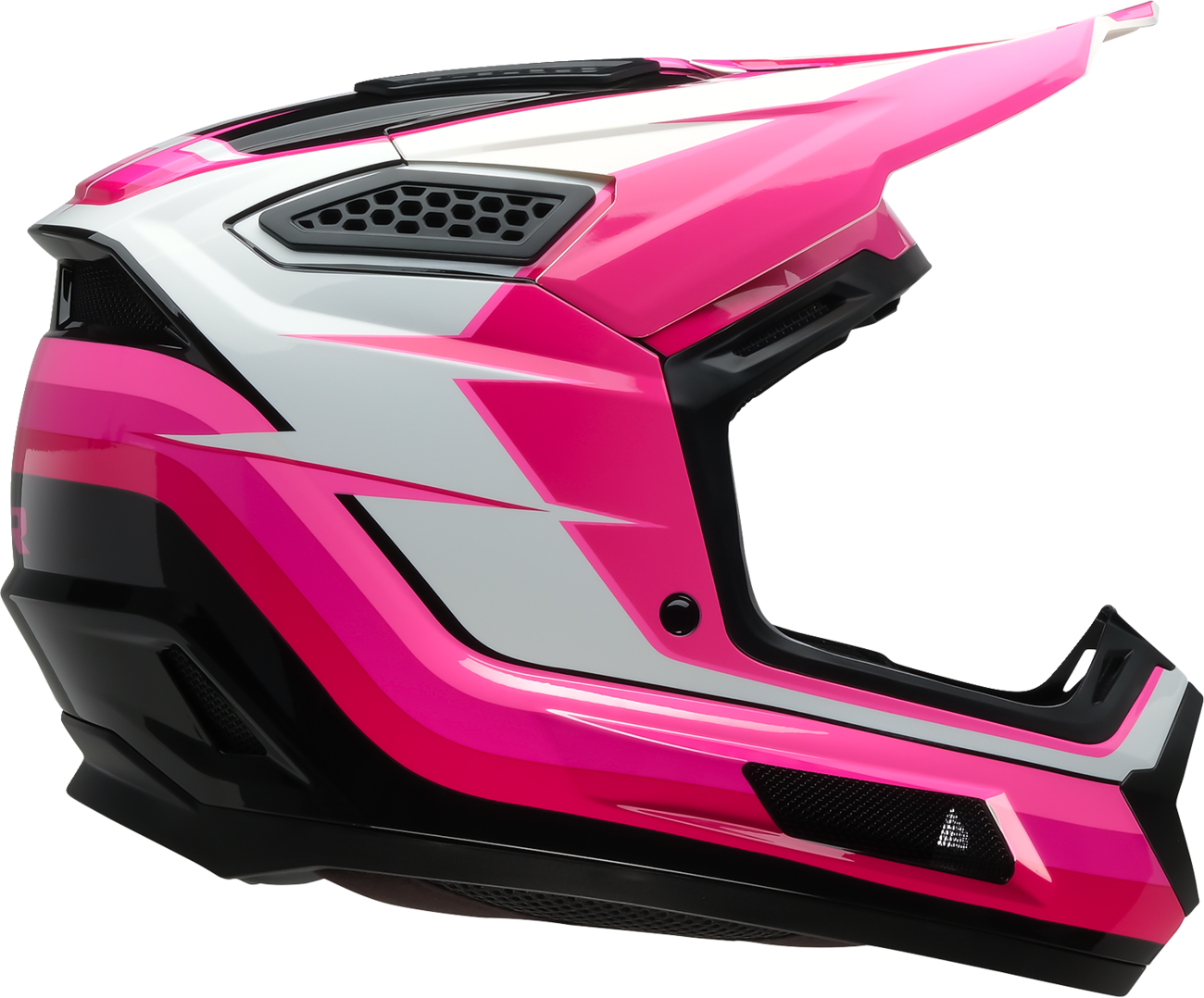 Z1R Dirt Maxx Helmet - Vortex - Pink/White - 2XL 0110-9710