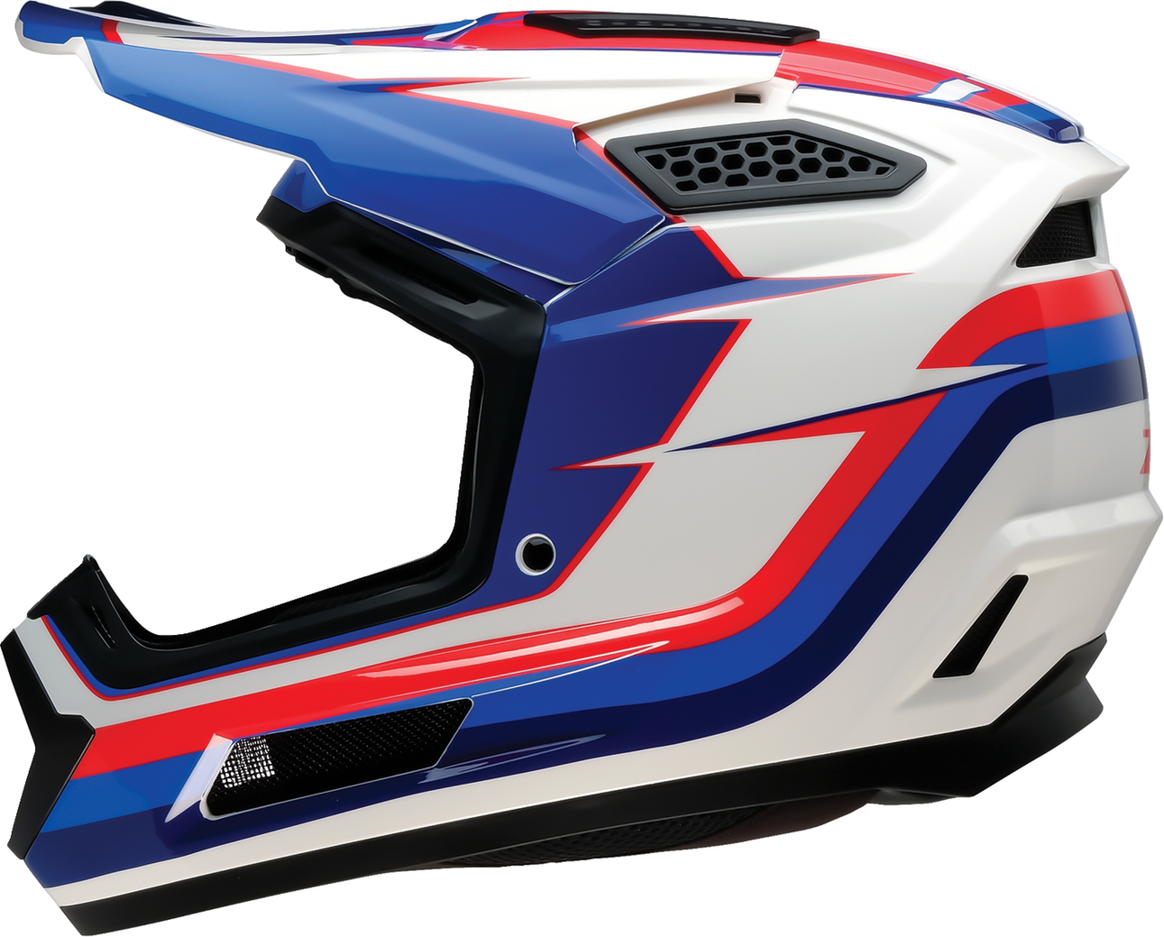 Z1R Dirt Maxx Helmet - Vortex - Red/White/Blue - XL 0110-9725
