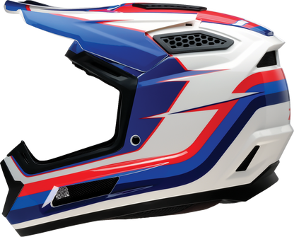 Z1R Dirt Maxx Helmet - Vortex - Red/White/Blue - XL 0110-9725