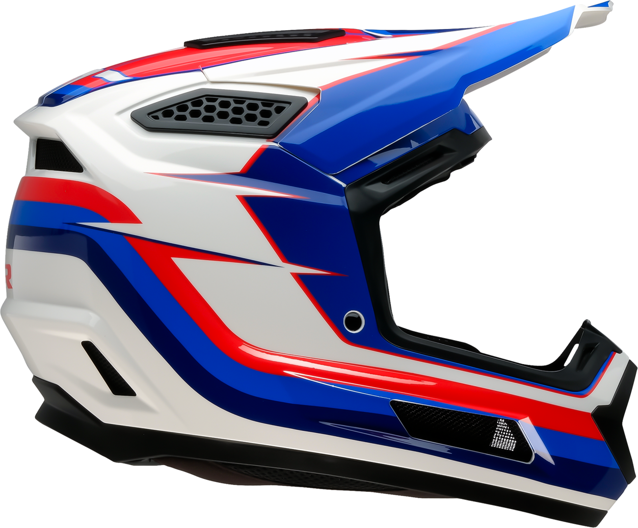 Z1R Dirt Maxx Helmet - Vortex - Red/White/Blue - XL 0110-9725