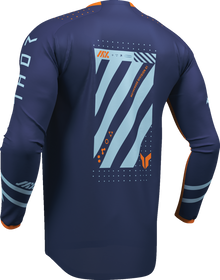 THOR Lauchmode Futura Jersey - Navy/Orange - 2XL 2910-8906