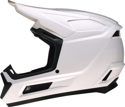 Z1R Youth Dirt Maxx Helmet - Solid - White - Large 0111-1877