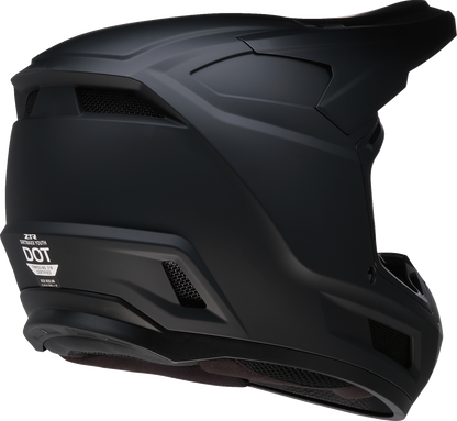 Z1R Youth Dirt Maxx Helmet - Solid - Matte Black - Large 0111-1874
