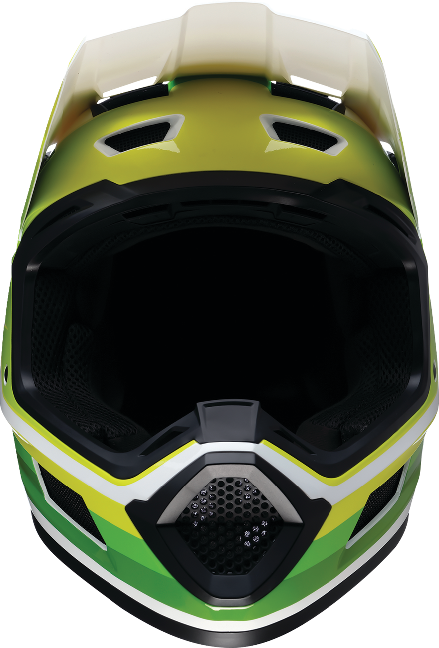 Z1R Dirt Maxx Helmet - Vortex - White/Green - 2XL 0110-9734