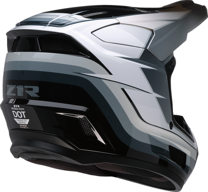Z1R Youth Dirt Maxx - Vortex - Black/White/Gray - Large 0111-1889