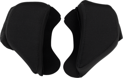 Z1R Scuzzi Cheek Pads - Black - Medium 0134-4240