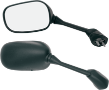 PARTS UNLIMITED Mirror - Side View - Rectangle - Black - Left R1-1000-LH