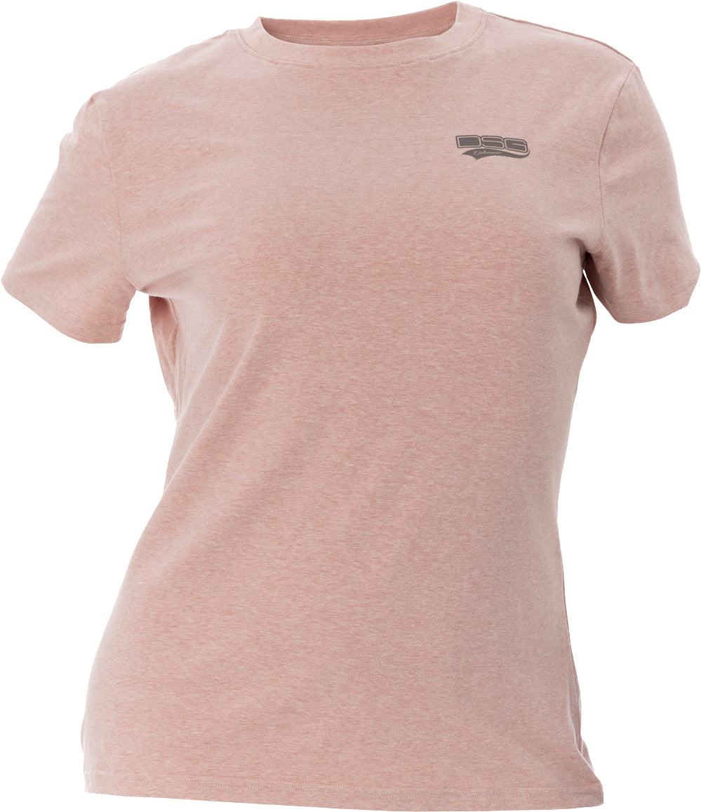 Dsg Casual Logo Tee Heathered Terracotta Xl
