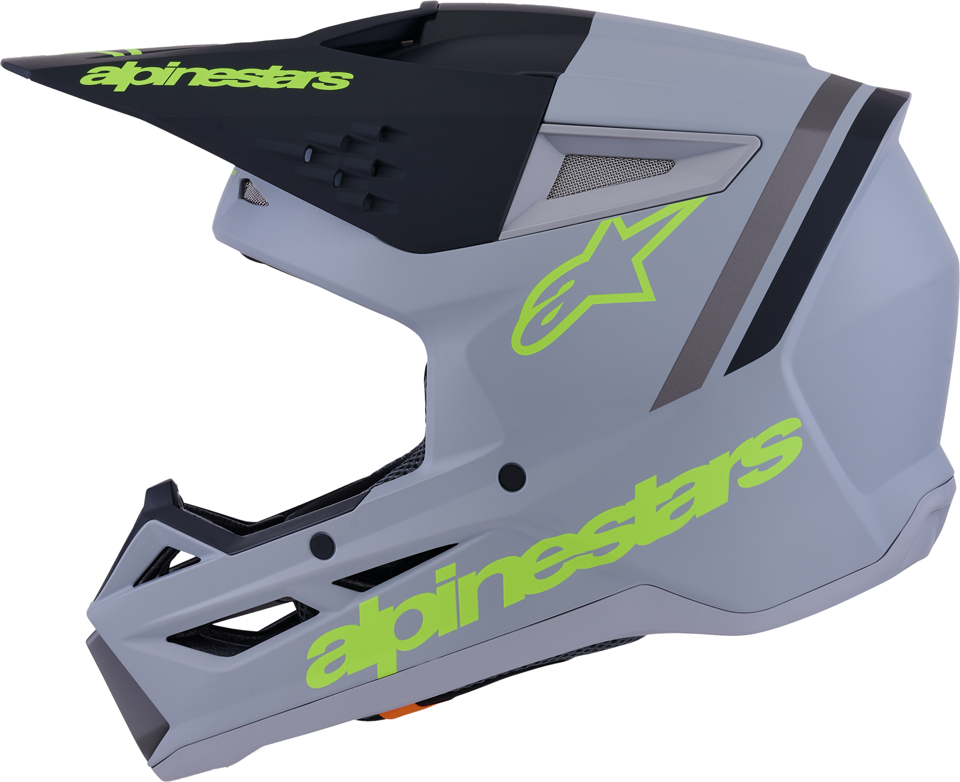 Sm3 Radium Helmet Gry/Blk/Ylw Fluo Matt 2x