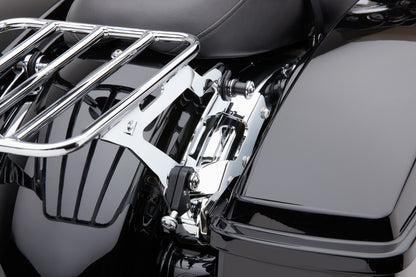 Backrest Mounting Kit Chrome Flh/Flt 09 13