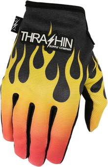 THRASHIN SUPPLY CO. Stealth Gloves - Flame - Small SV1-07-08