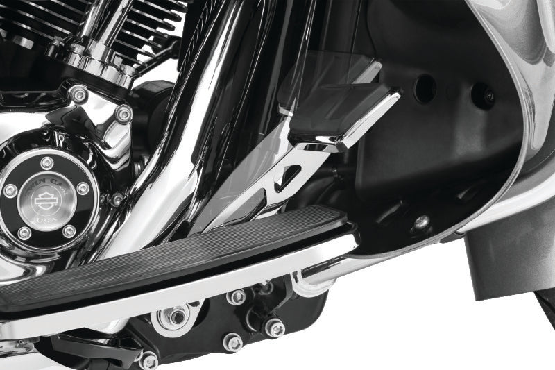 Kuryakyn Girder Extended Brake Pedal 14 and Up With Fairing Lowers Chrome