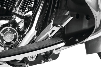 Kuryakyn Girder Extended Brake Pedal 14 and Up With Fairing Lowers Chrome