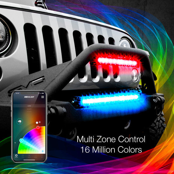 38" Light Bar Rgbw App Control