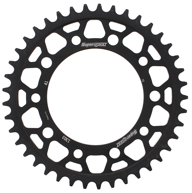 Rear Sprocket Steel 41t 520 Blk Hon
