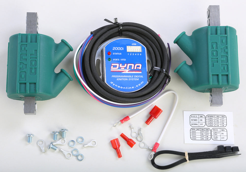 Dyna 2000i Carb Dual Plug / Single Fire Kit